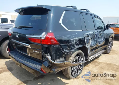 2020 Lexus Lx 570 из США, поврежденный, VIN JTJDY7AXXL4313842
